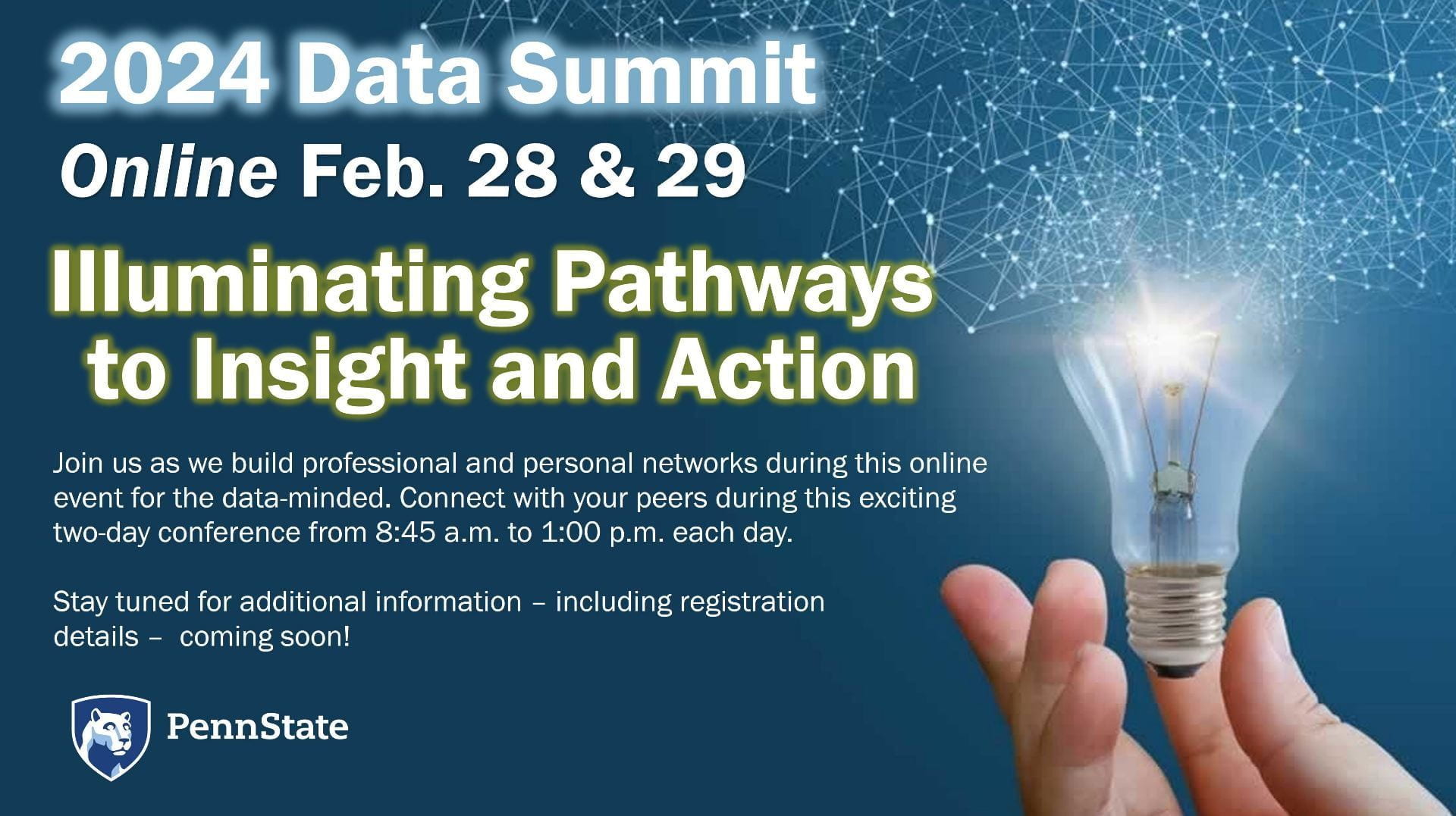 2024 Data Summit Online to be held online Feb. 28 and 29.